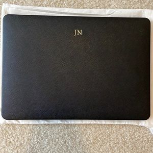 TDE Laptop Saffiano Leather Case